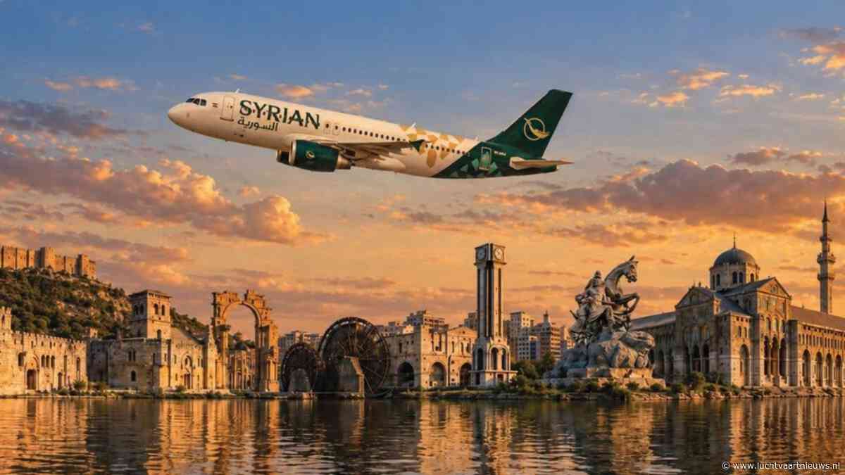 Syrianair wil na Schiphol meer: nieuwe livery en inzet op uitbreiding