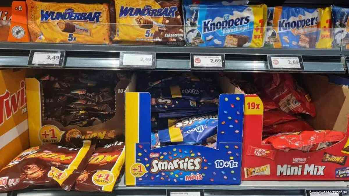 Beliebte Schokoriegel als Mogelpackung: Dieser Milliardenkonzern hat getrickst
