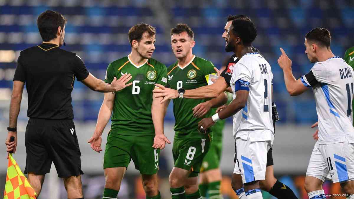 UEFA investigates alleged Ireland, Israel incidents