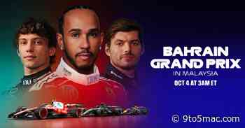 Watch F1 on Apple TV tonight, free for everyone in the US