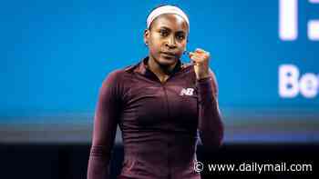 Coco Gauff caught in 'cheating' storm: US tennis star sparks fury against 16-year-old Chinese rival in controversial win... before hitting out at racist abuse