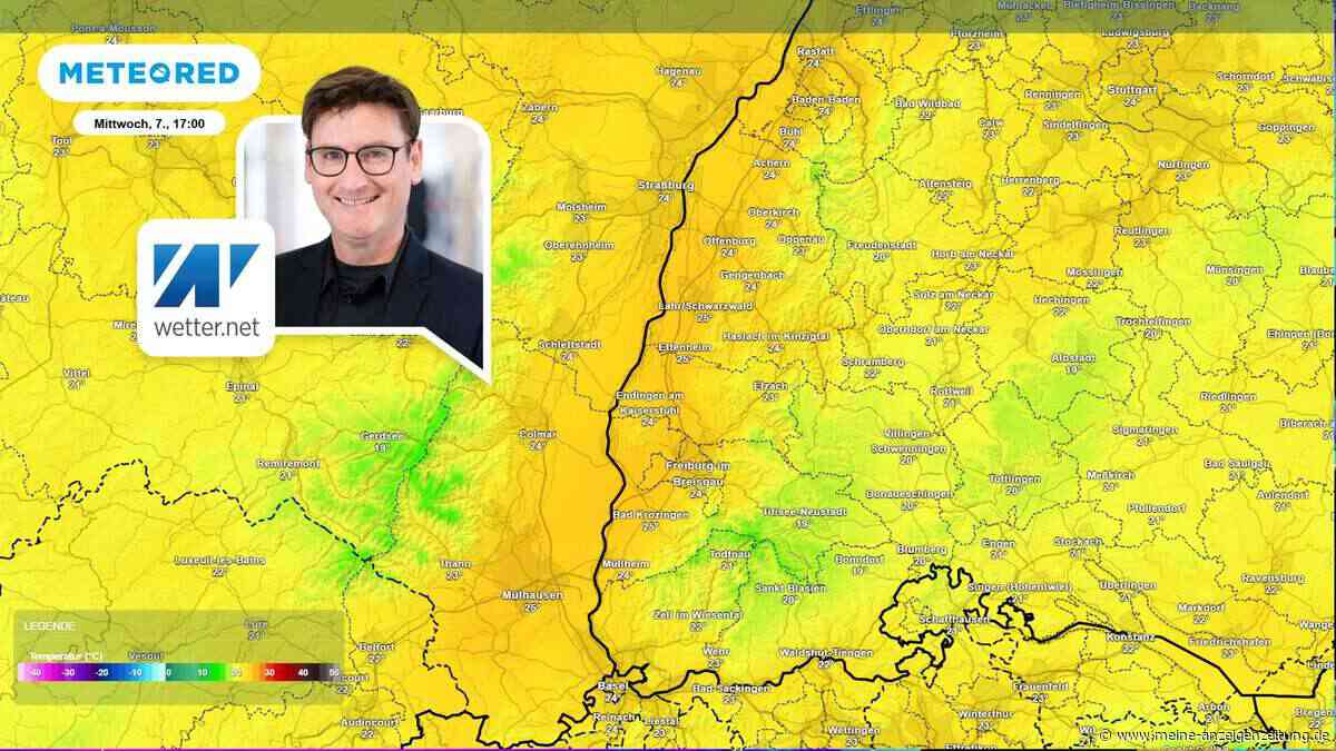 Erst noch 25 Grad, dann kippt das Wetter – Temperatursturz steht noch diese Woche bevor