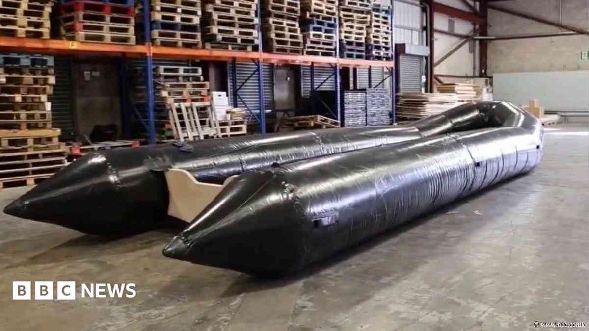 Boats 'set for people smugglers' seized at East Midlands Airport