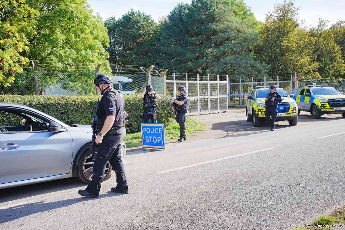 Seventh man arrested by counter-terrorism police in RAF Fairford investigation