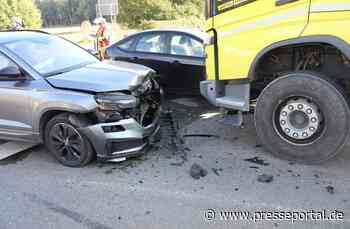 POL-HX: Unfall auf der B252 bei Steinheim-Bergheim