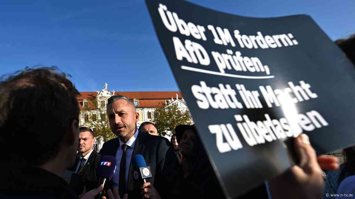 AfD-Mann ist Landtagspräsident: Der AfD gelingt Doppelsieg in Runde eins