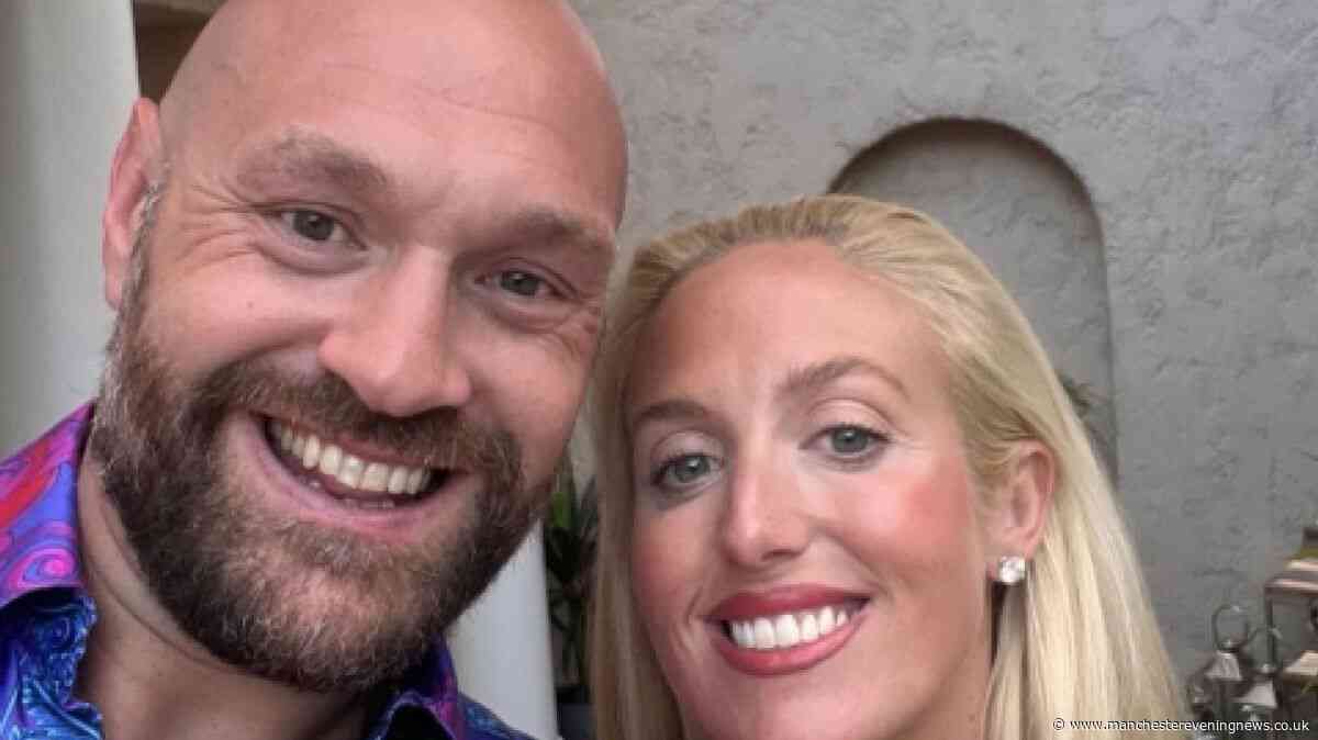 Paris Fury responds to Tyson's gushing message as he pines for wife from America