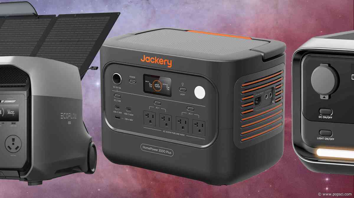 Amazon is blowing out portable power stations and solar generators during its Prime Big Deal Days sale