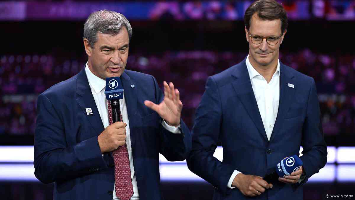 RTL/ntv-Trendbarometer: Wüst oder Söder? Wähler haben klaren Kanzler-Favoriten