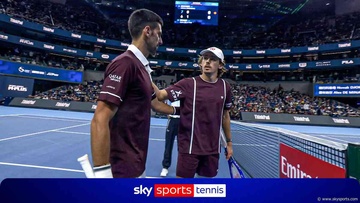 ‘No, no, nooo!’ Beijing stunned as De Minaur retires in final after superb winner!