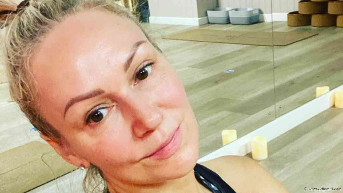 Strictly star Kristina Rihanoff says she's 'in a black hole' and unable to get out of bed after discovering she's at an elevated risk of breast cancer