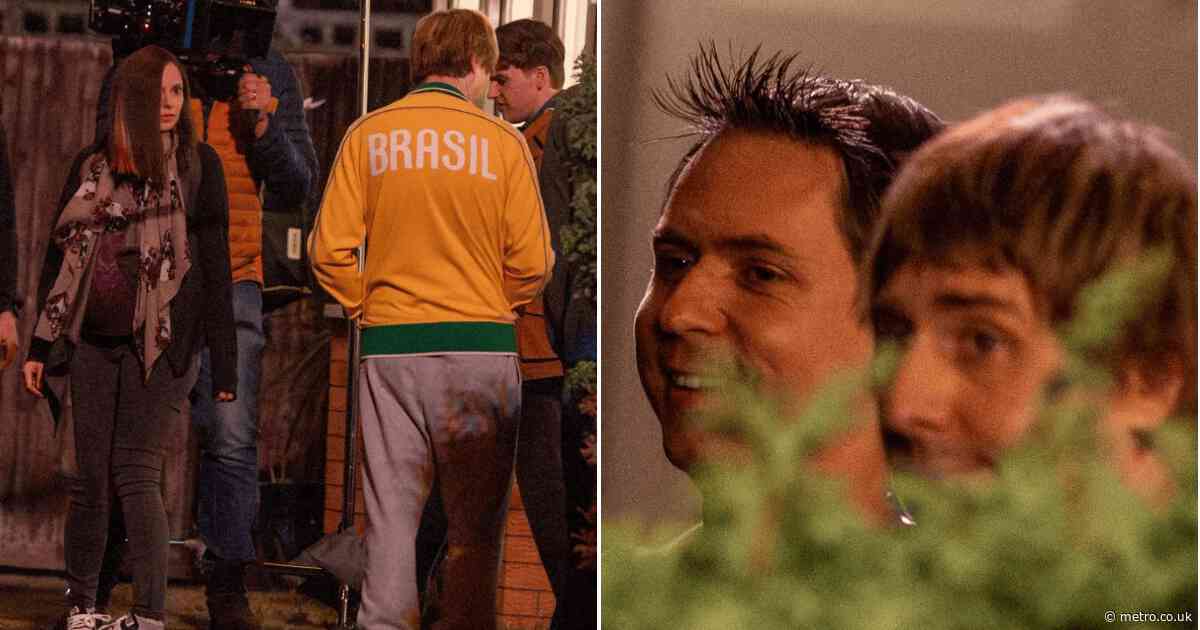 New Inbetweeners movie set photos leave fans very confused