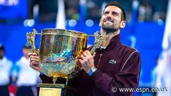 Djokovic wins 7th China Open title after injured De Minaur retires