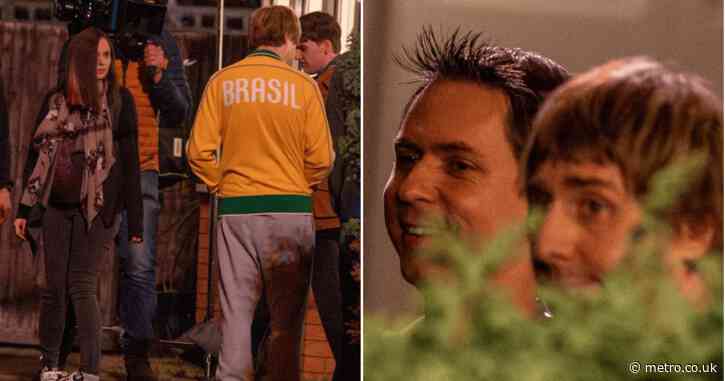 New Inbetweeners movie set photos leave fans very confused