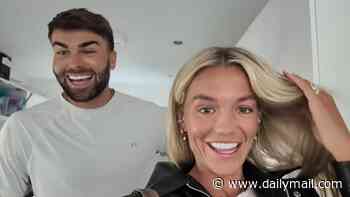 Love Island newlyweds Molly Smith and Tom Clare open the doors to their new Manchester home after finishing a full renovation - complete with a grand staircase, a gym and a 'man cave'