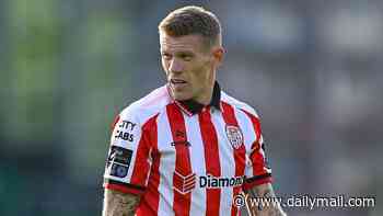 Poppy-protest footballer James McClean, 37, hits out at Derry City after hometown club claimed he was 'permanently incapacitated' in failed bid to tear up his contract