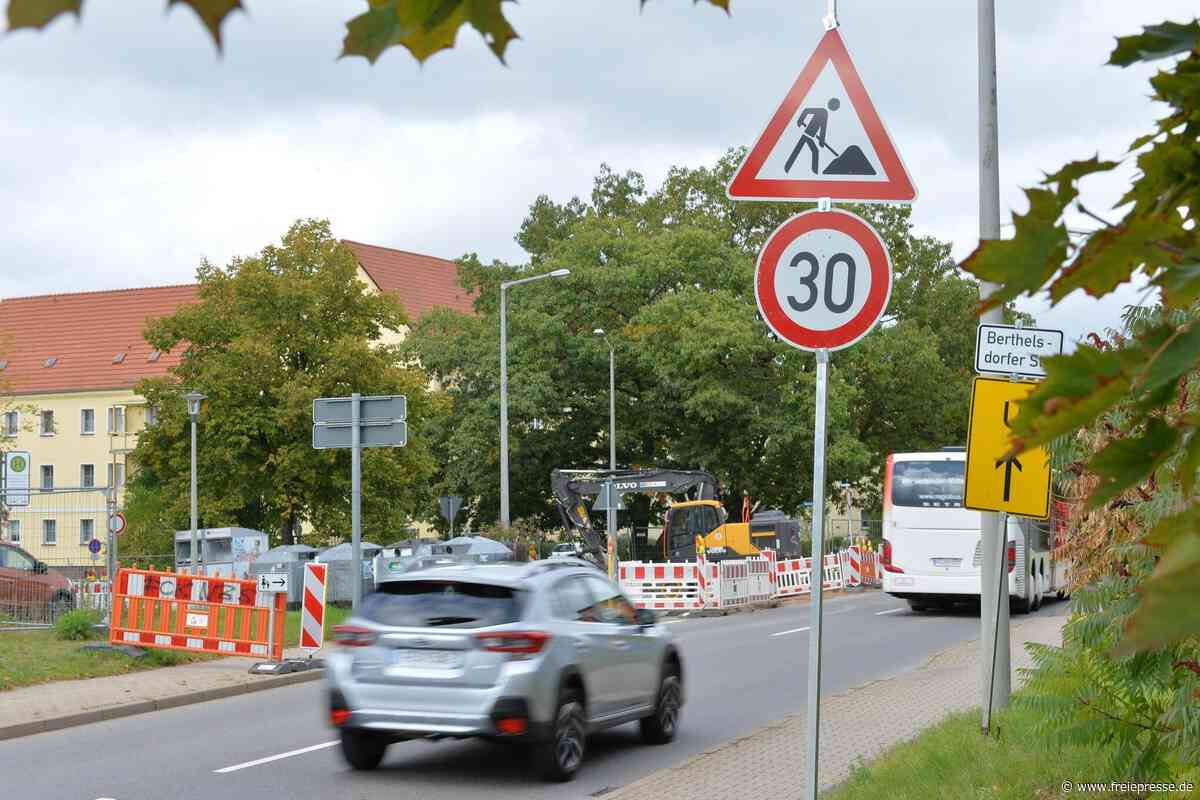 Kein Aufhebungsschild: Wo endet Tempo 30 auf der Frauensteiner Straße in Freiberg?