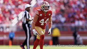Report: Kyle Juszczyk could miss a couple of weeks with knee injury
