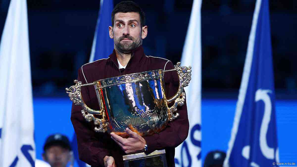 Makellose Bilanz: Djokovic bleibt in Peking unbesiegbar und holt siebten Titel