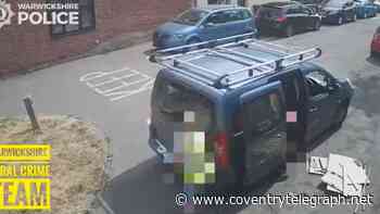 Watch moment rubbish tumbles from flytipping van the moment doors open
