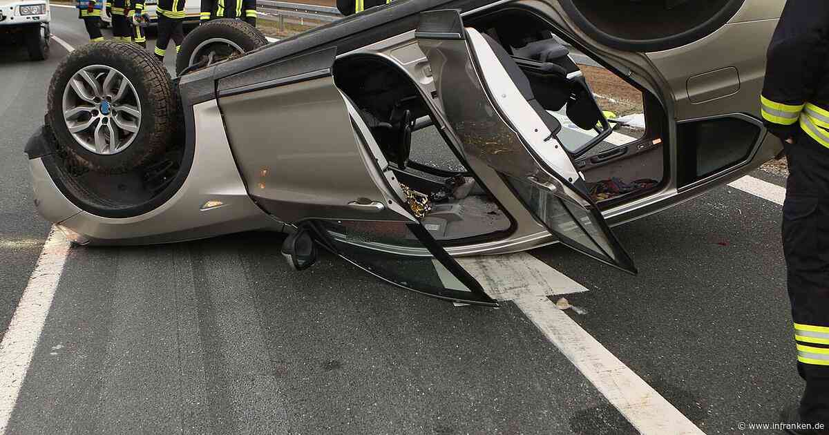 A3 bei Geiselwind: Autobahn nach schwerem Unfall aktuell gesperrt