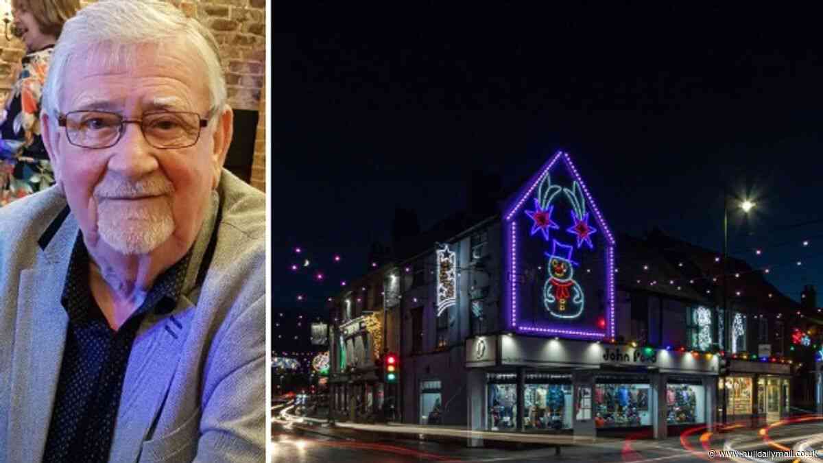 ‘I want it to be visible from the moon’ - Stalwart of Cottingham Christmas lights to be remembered with special display