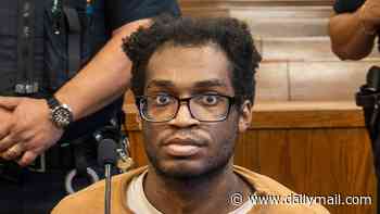 Former investment banking intern, 24, looks shadow of his former self as he appears in court on rape charges... with grim details of possible plea deal revealed
