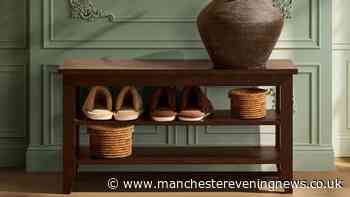 I found a reduced £58 storage solution at Dusk that 'elegantly' organises messy shoes