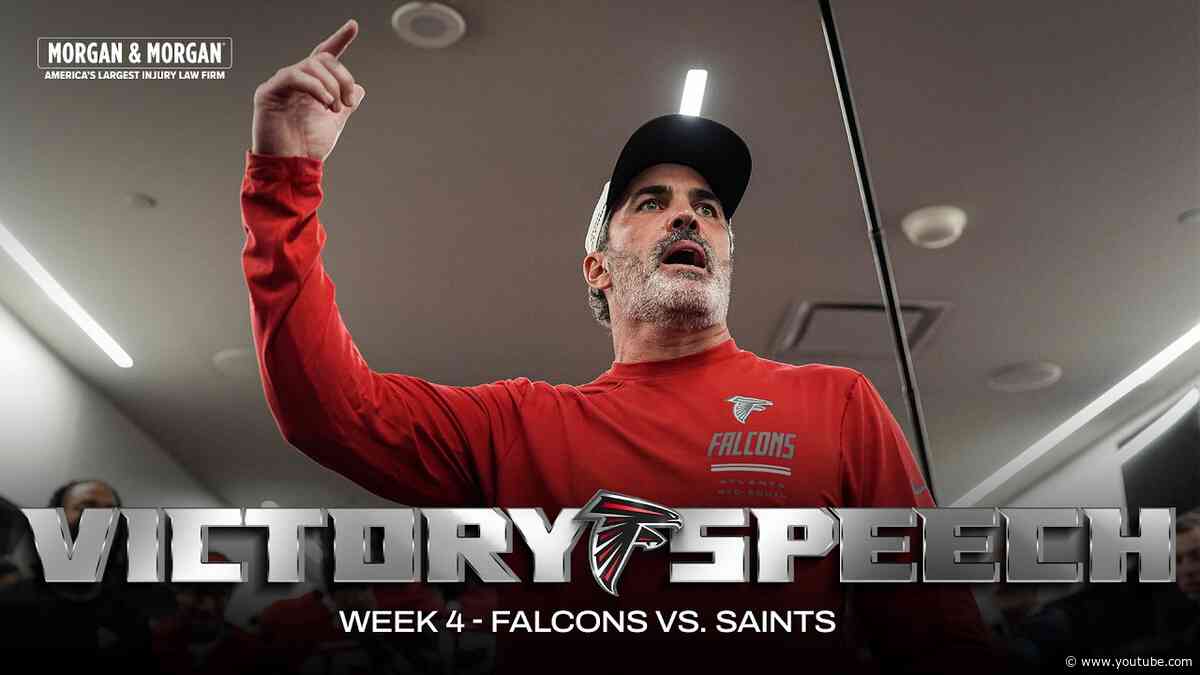 Kevin Stefanski's Locker Room Speech After Monday Night Football WIN over the Saints | Falcons