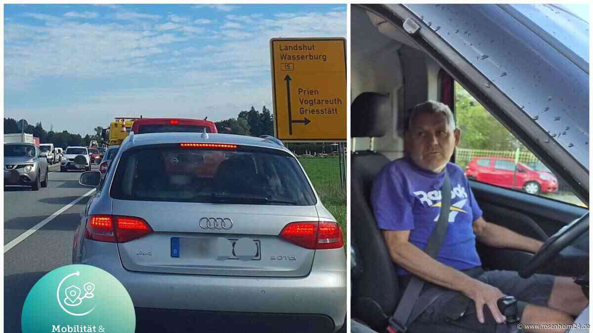 „Total unübersichtlich“: Pendler hadern mit Baustelle an der B15 bei Griesstätt – jetzt droht mehr Stau