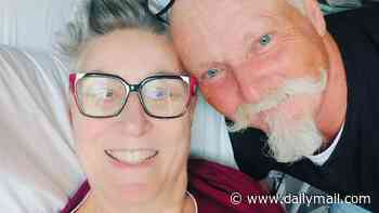 Great British Bake Off contestant Karen Wright reveals she is battling bowel cancer - as her 'friend for life' co-star surprises her in hospital after surgery
