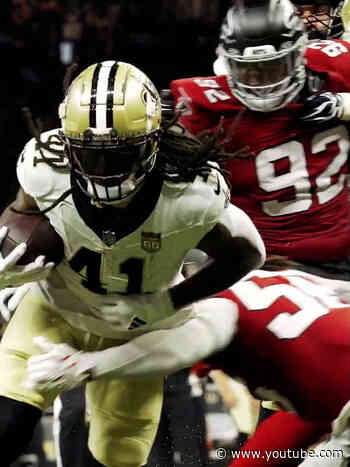 Alvina Kamara Runs in 2nd TD vs. Falcons #saints #nfl #shorts