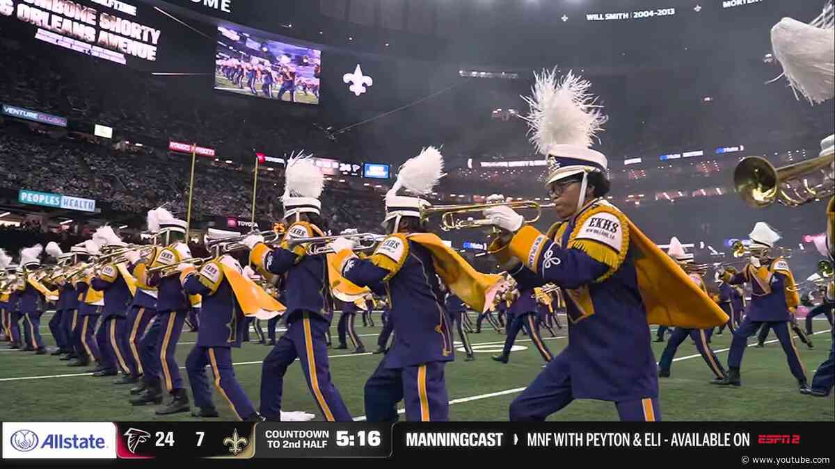 Trombone Shorty & Orleans Avenue Monday Night Football Halftime Show