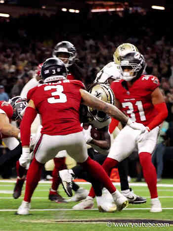 Alvin Kamara UP THE GUT vs. Falcons #saints #nfl #shorts