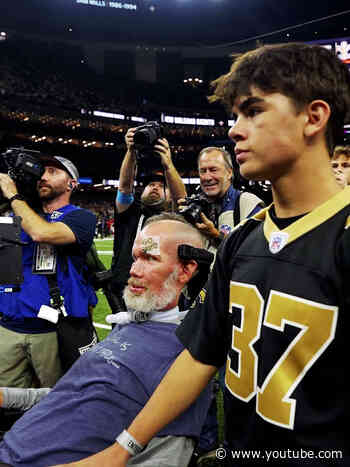 Steve Gleason Leads Who Dat Chant 20 Years Later