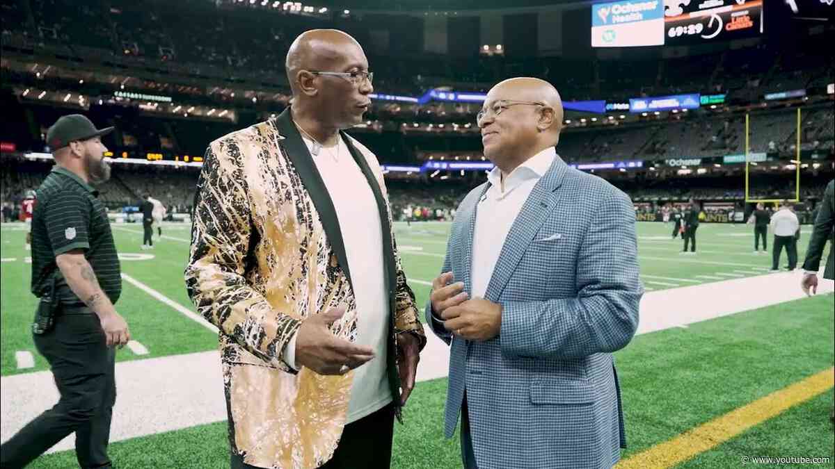 Mike Tirico Remembers Saints Rebirth 20 Years Later