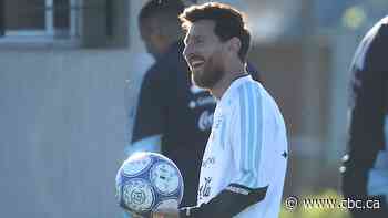 Lionel Messi prepares for his final match for Argentina