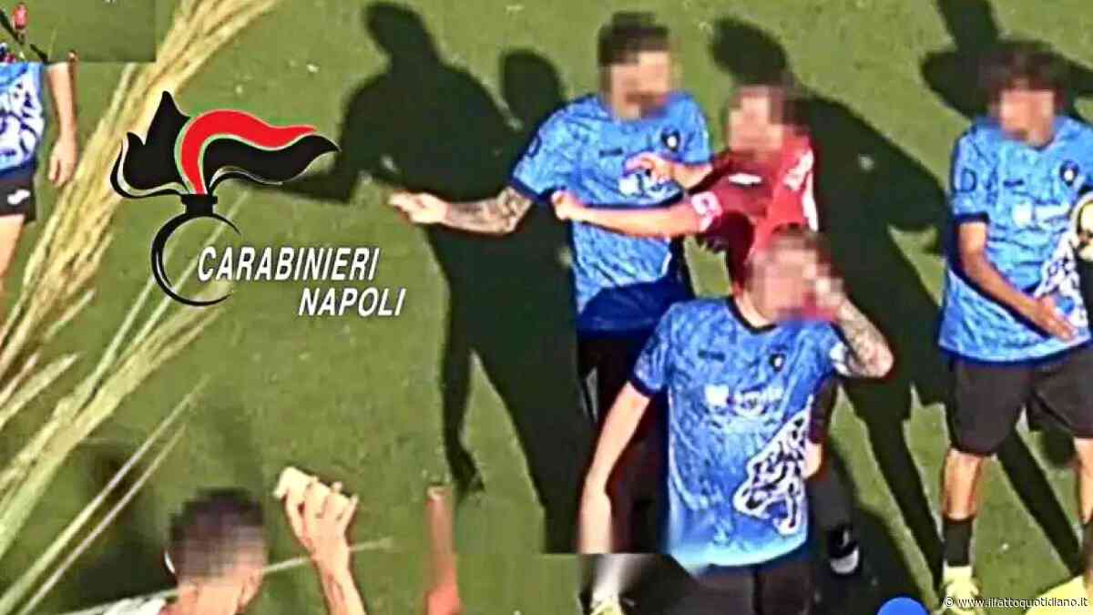 Arbitro 19enne colpito da un mattone a Ischia: denunciate 12 persone
