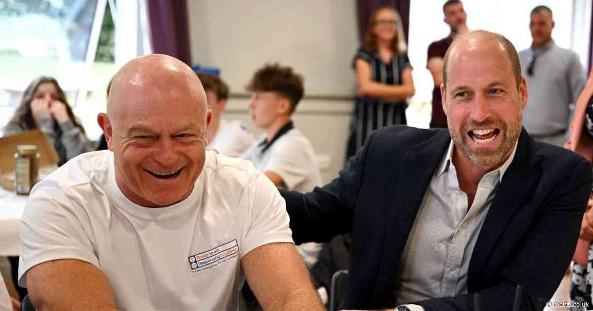 Prince William absolutely rinses Ross Kemp with Celebrity Traitors joke