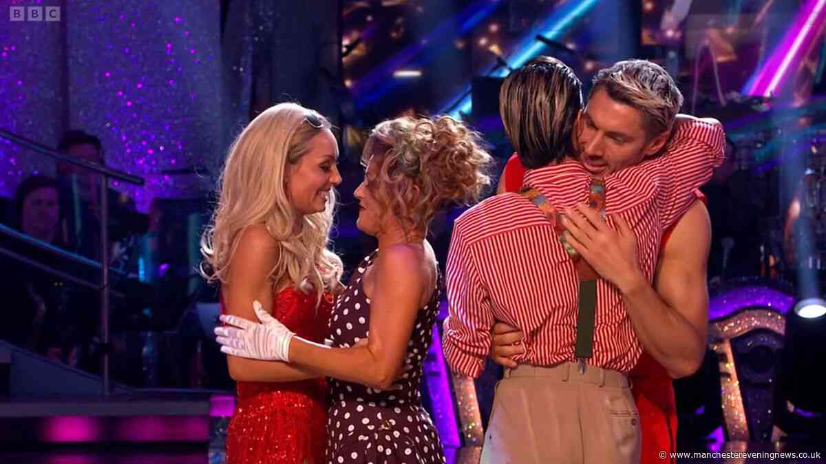 Strictly star says 'we're going to miss you' after couple forced to leave competition