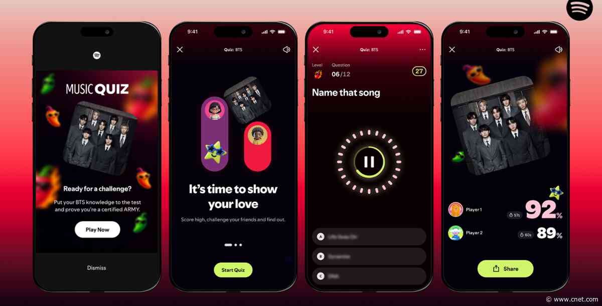 Spotify’s New Music Quiz Will Test Your Trivia Knowledge