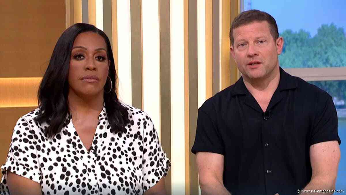 Alison Hammond shares 'shame' of live TV panic attack