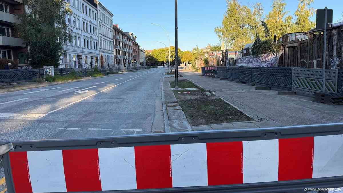 Max-Brauer-Allee soll bald wieder öffnen – doch es gibt eine schlechte Nachricht