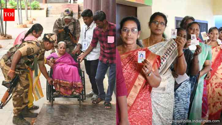 Assembly, Lok Sabha bypolls end peacefully: West Bengal, Tamil Nadu, Puducherry see high turnout; Assam records 76%
