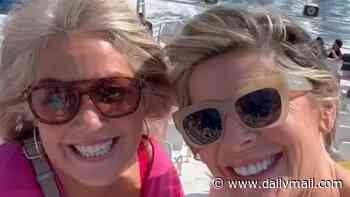 Ruth Langsford jets off on champagne-fuelled girls' trip to the Italian Riviera as ex Eamonn Holmes' girlfriend 'moves out of their flat' after his stroke