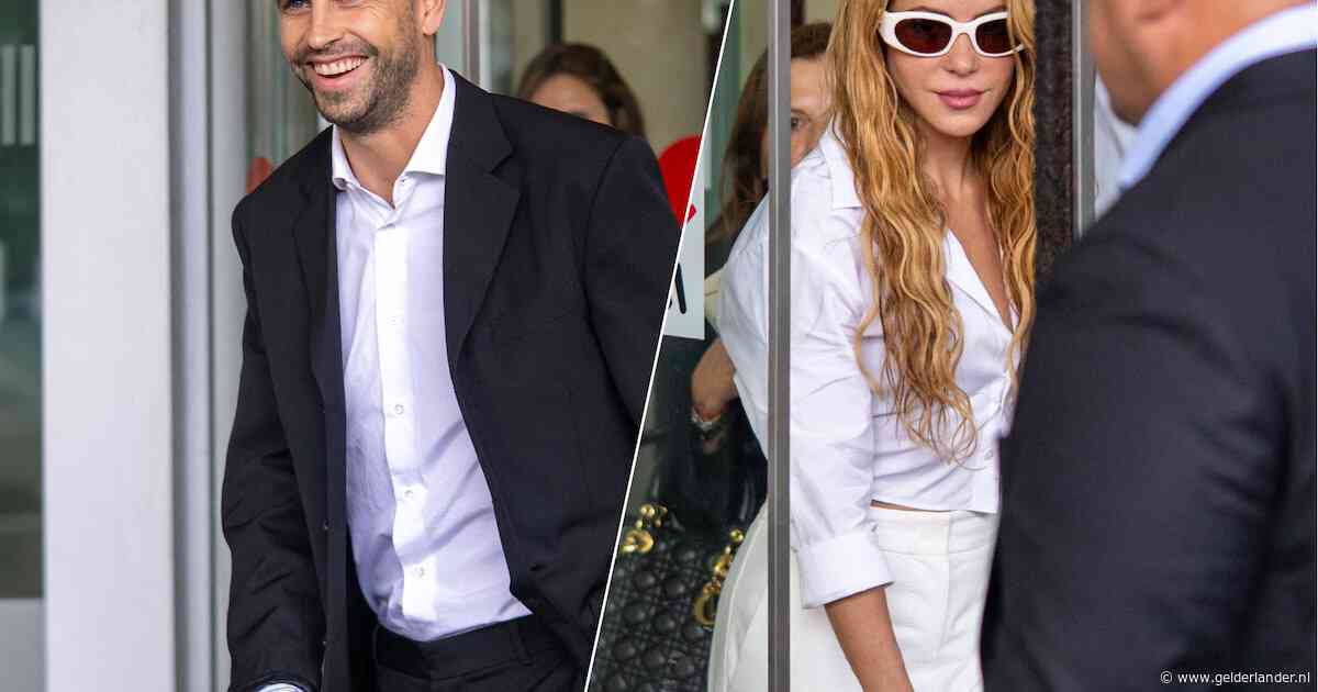 Shakira en Piqué voor de rechter over kinderen: zangeres wil dat zoons minder vaak vliegen