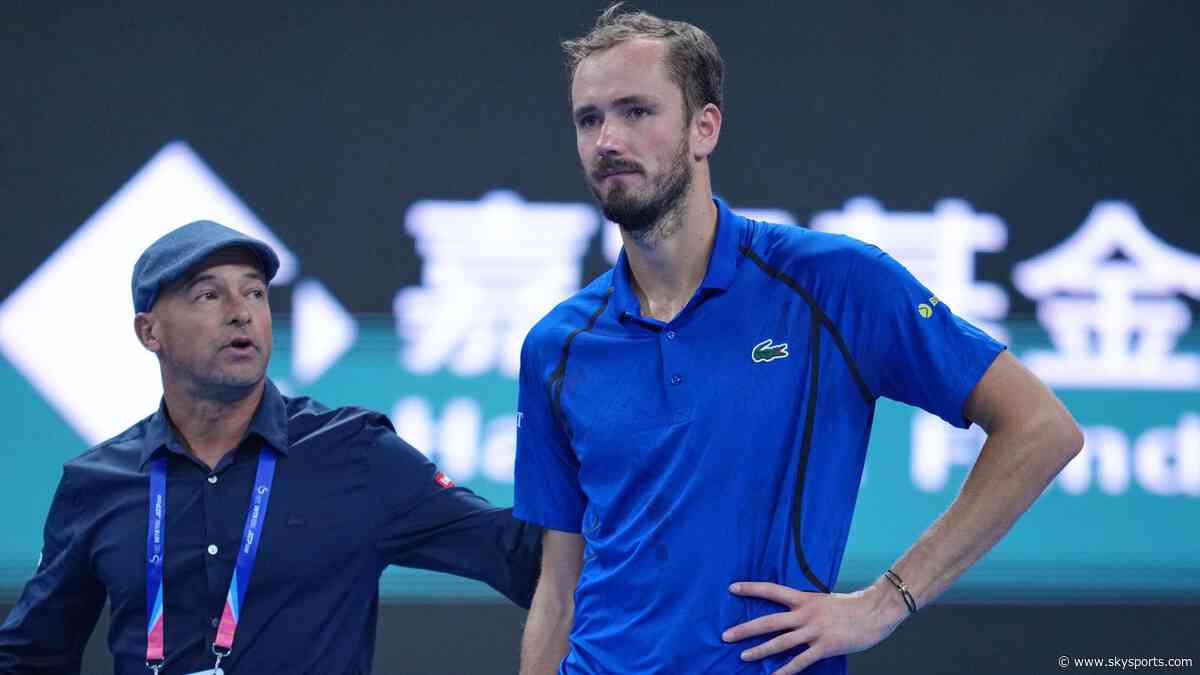 Was it right to default Medvedev for hitting spectator with ball?