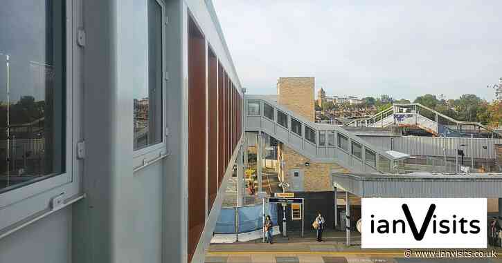 Hither Green’s new footbridge opens for station’s step-free upgrade