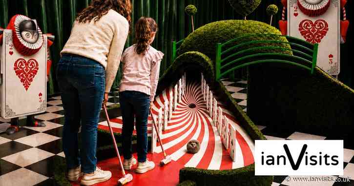 Alice in Wonderland experience in London opens next month