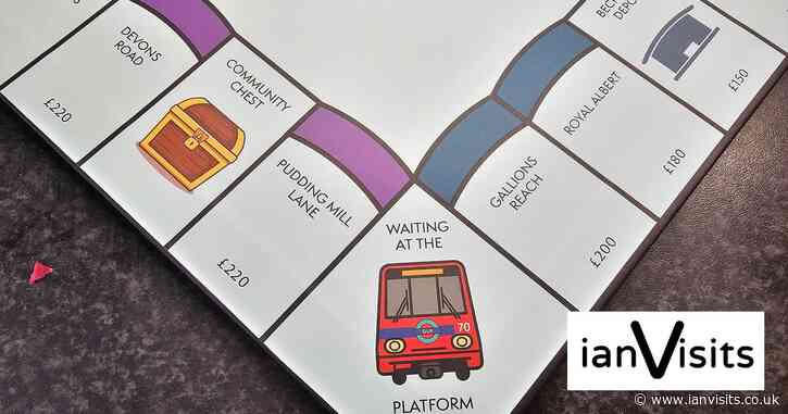 DLR staff get their own Monopoly-style board game